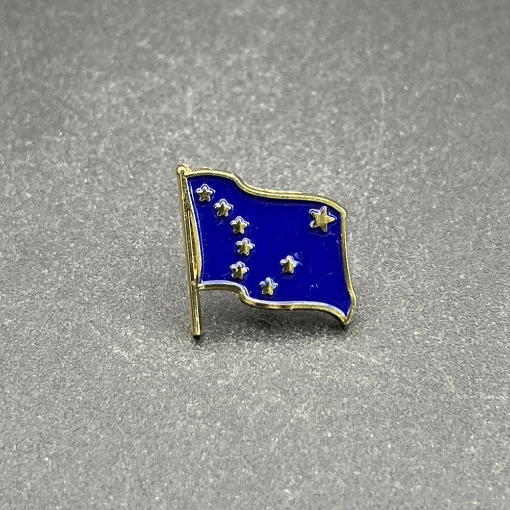 Alaska‎ State Flag United States Of America Lapel Hat Pin